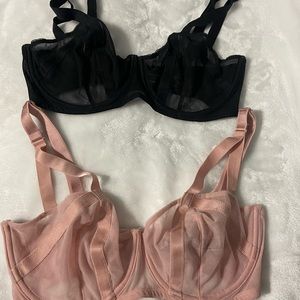 Victoria Secret Very Sexy unlined bras.
